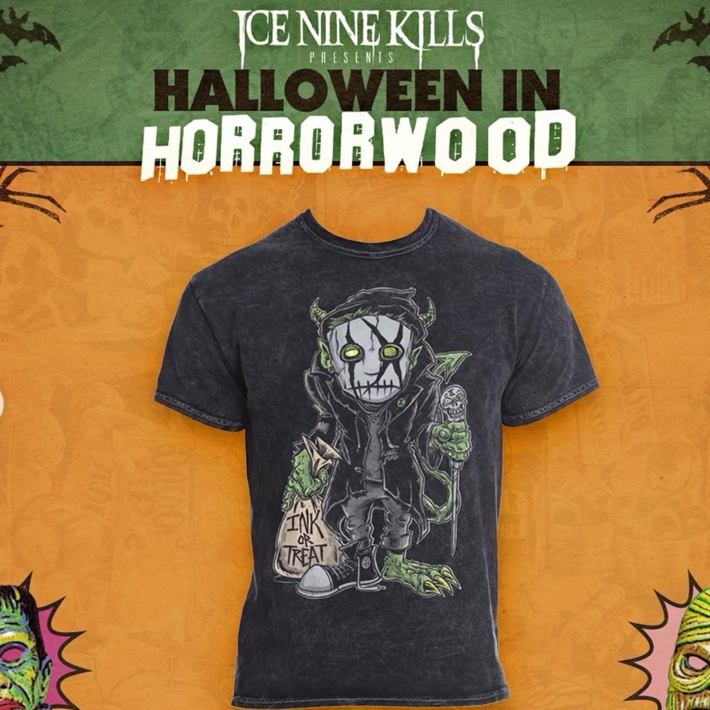 Ice Nine Kills Ink Or Treat Nightmare On‎ The Ninth Shirt